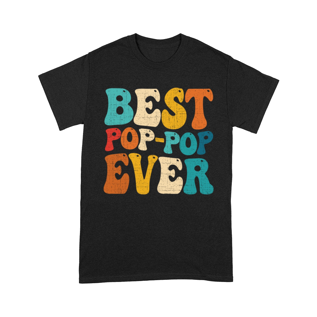Best Pop-Pop Ever Vintage Grandad Fathers Day Comfort T-shirt
