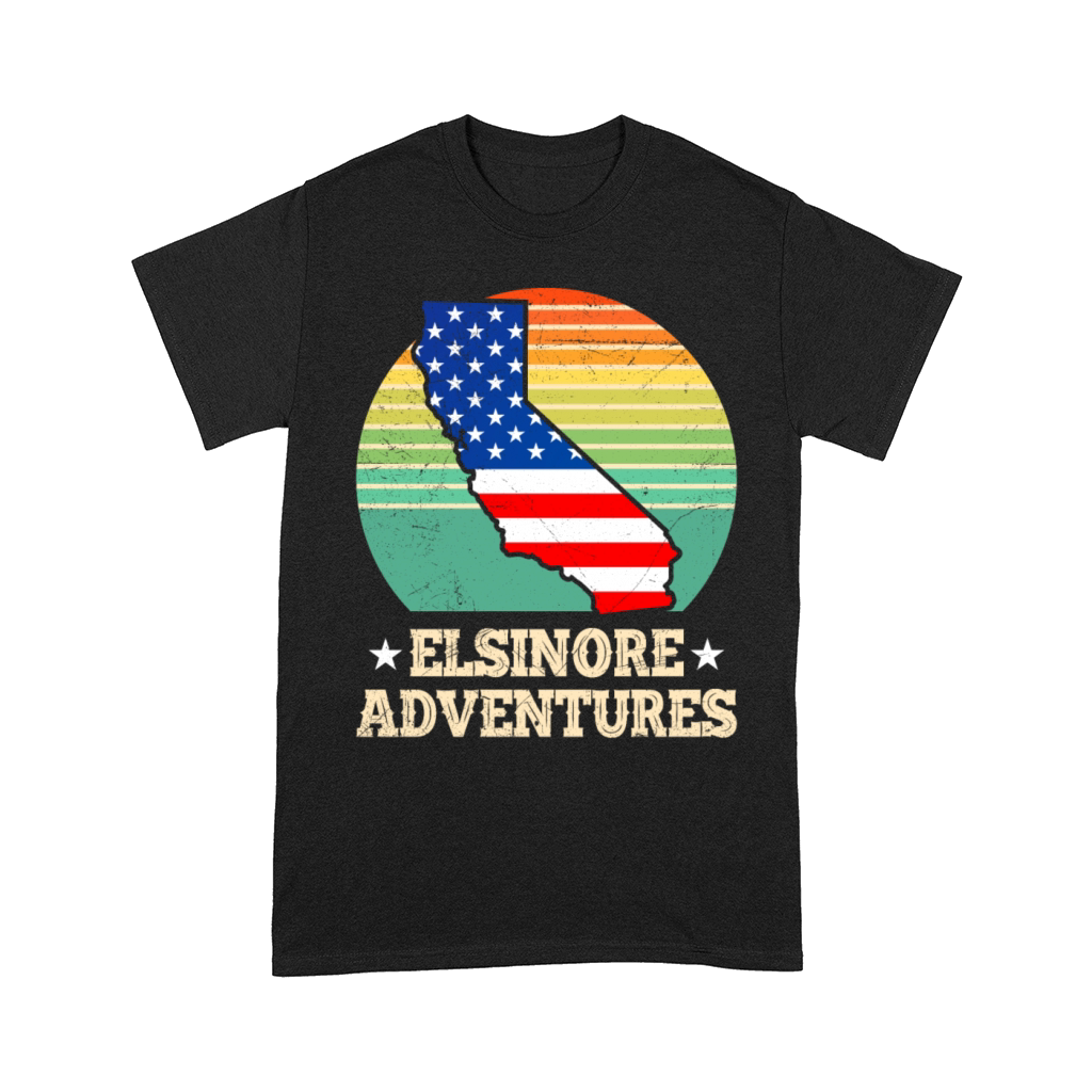 ELSINORE ADVENTURES USA Lake Elsinore Nevada Comfort T-shirt