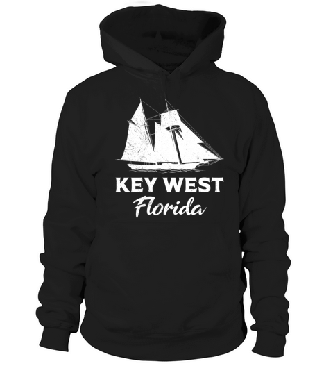 KEY-WEST FLORIDA Sailing Sunshine-State West Keys Hoodie Unisex