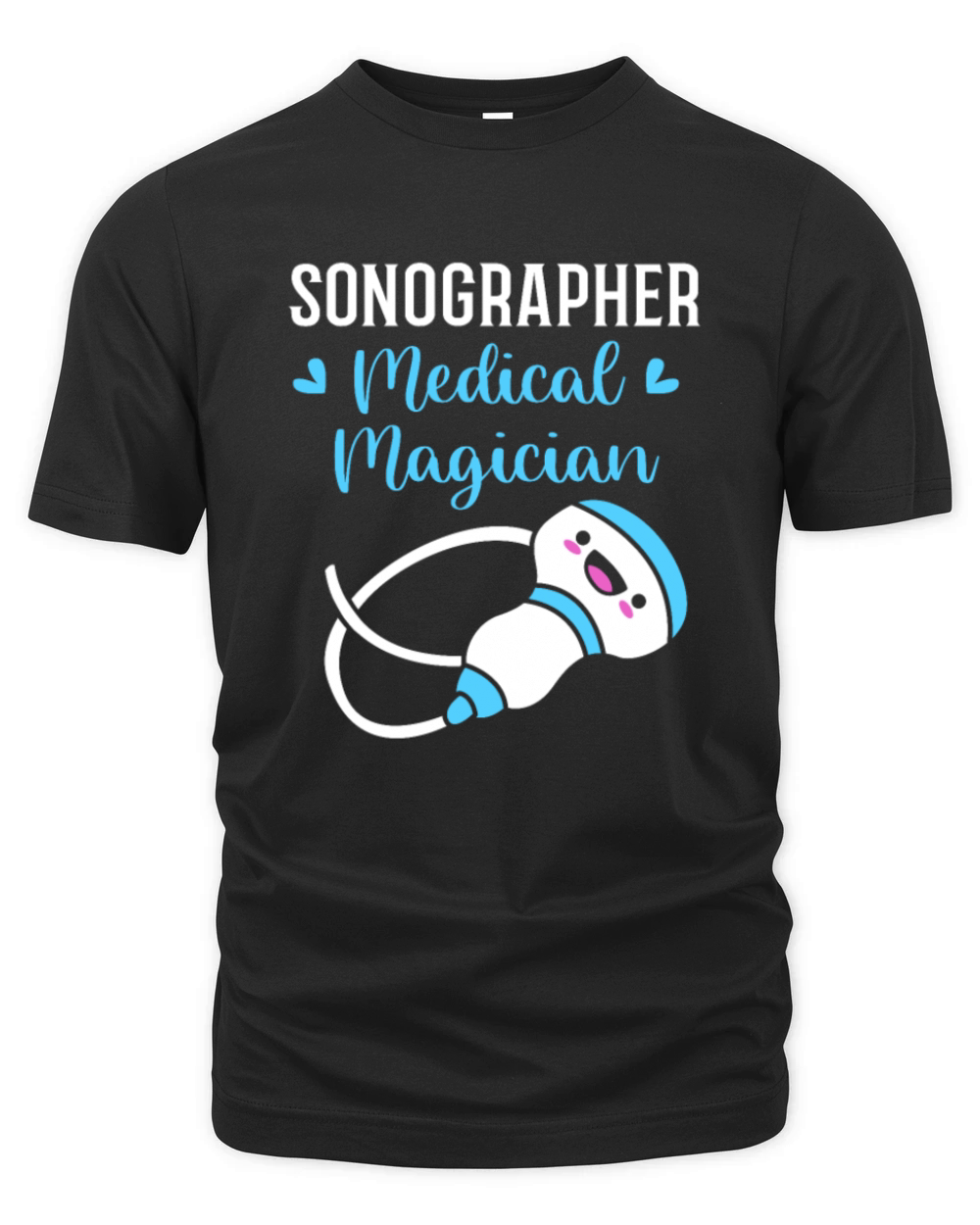 Cute Ultrasound Vascular Sonographer For Women Organic Unisex T-shirt