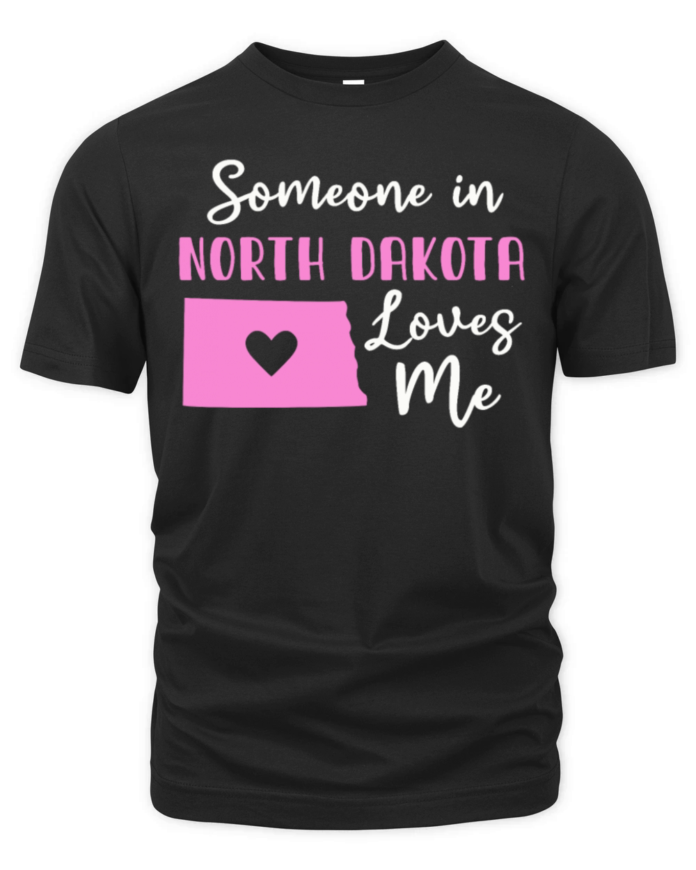 Someone In North Dakota Loves Me Organic Unisex T-shirt
