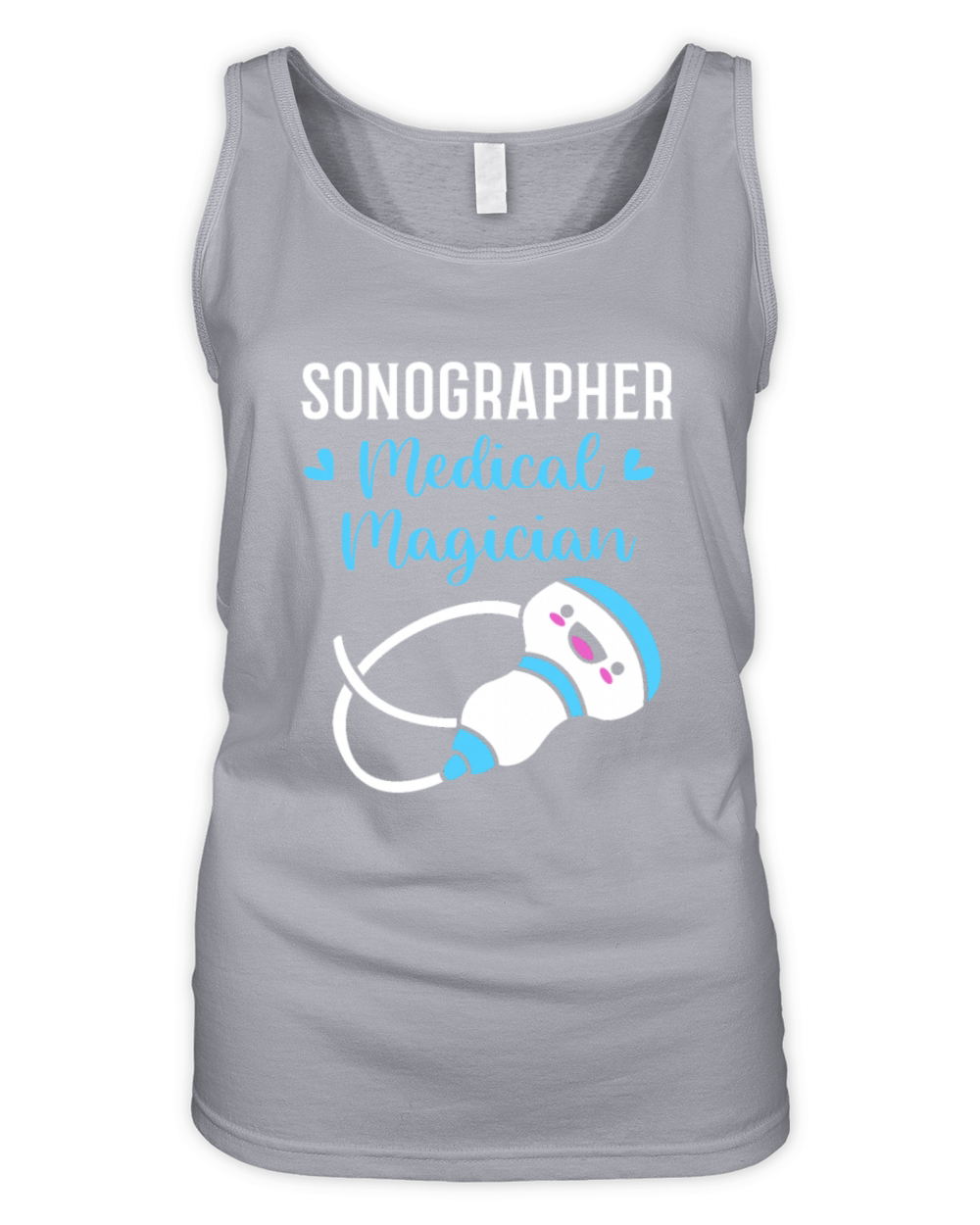 Cute Ultrasound Vascular Sonographer For Women Organic Women's Tank Top