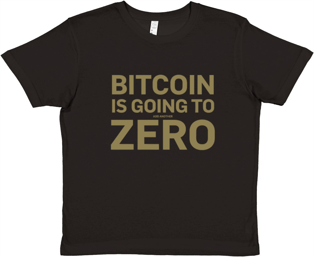 Bitcoin quotes Bitcoin is going to add another zer Premium Kids Crewneck T-shirt