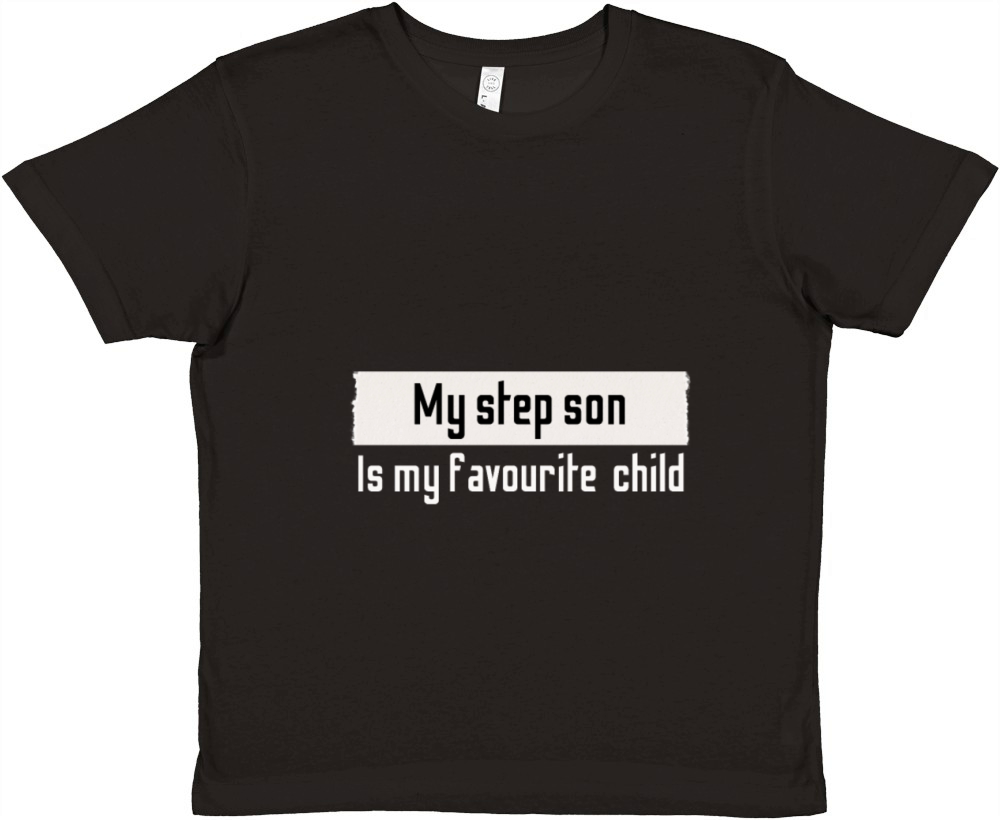 my step son is my favourite child Premium Kids Crewneck T-shirt