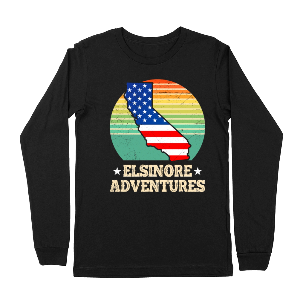 ELSINORE ADVENTURES USA Lake Elsinore Nevada Premium Long Sleeve