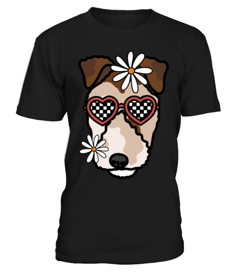 Wire Fox Terrier Retro Dog T-Shirt Unisex
