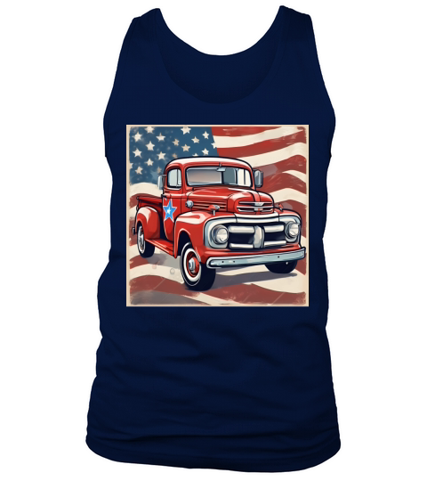 car vintage Tank Top Unisex