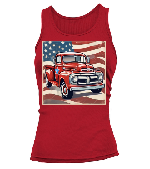 car vintage Tank top Woman
