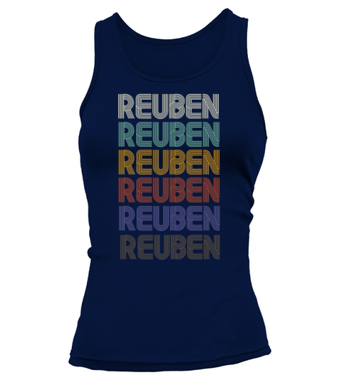 REUBEN First Name Retro Pattern Vintage Stylet Tank top Woman