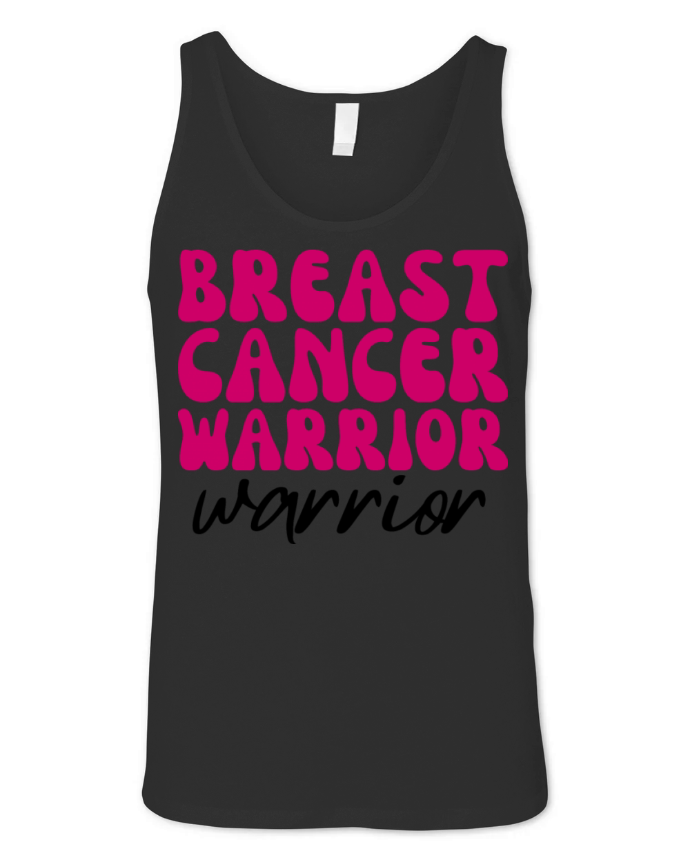 Breast Cancer Warrior Support Breast Cancer Unisex Jersey Tank