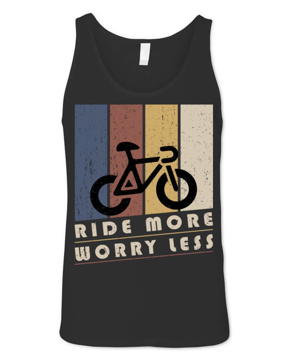 Ride More Worry Less Unisex Jersey Tank