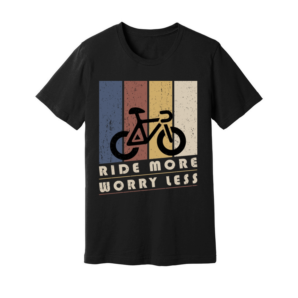 Ride More Worry Less Unisex Jersey Tee