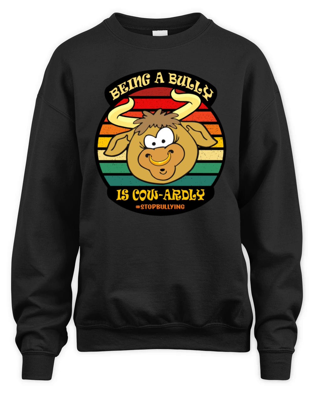 Anti Bullying Prevention Stop Bullying Unity Day Unisex Premium Crewneck Sweatshirt