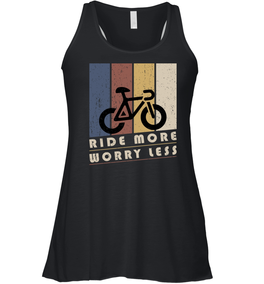 Ride More Worry Less Women's Flowy Tank Top