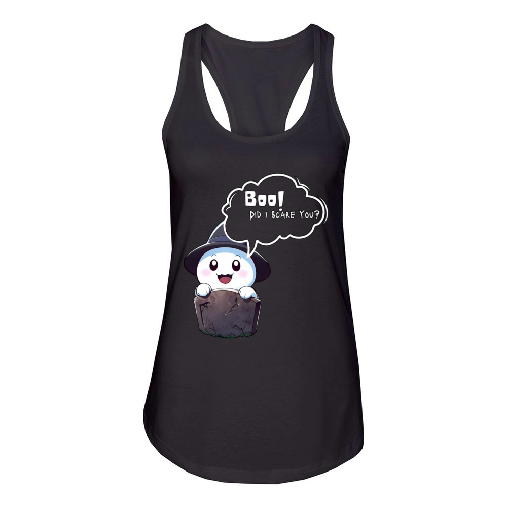 Cute Ghost Design Women's Racerback Tank