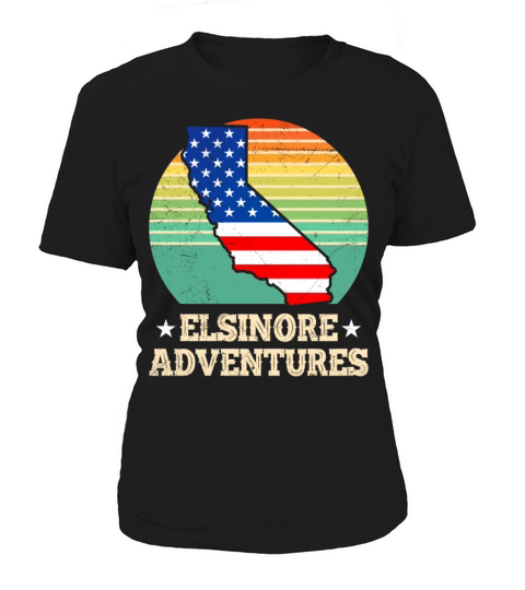 ELSINORE ADVENTURES USA Lake Elsinore Nevada Women's T-Shirt