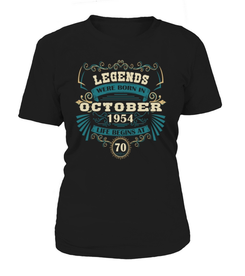 Legends born October 1954 vintage Western Women's T-Shirt