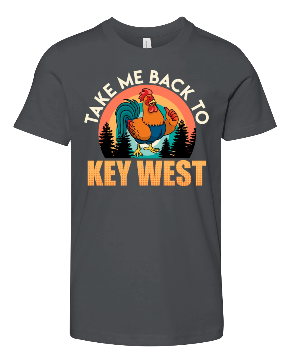 Conch Republic Vintage TAKE ME BACK TO KEY-WEST Youth Unisex Jersey Tee