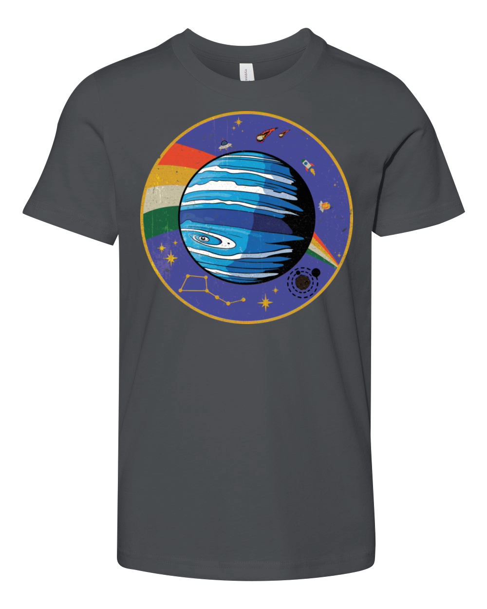 Neptune - Planet Vintage Youth Unisex Jersey Tee