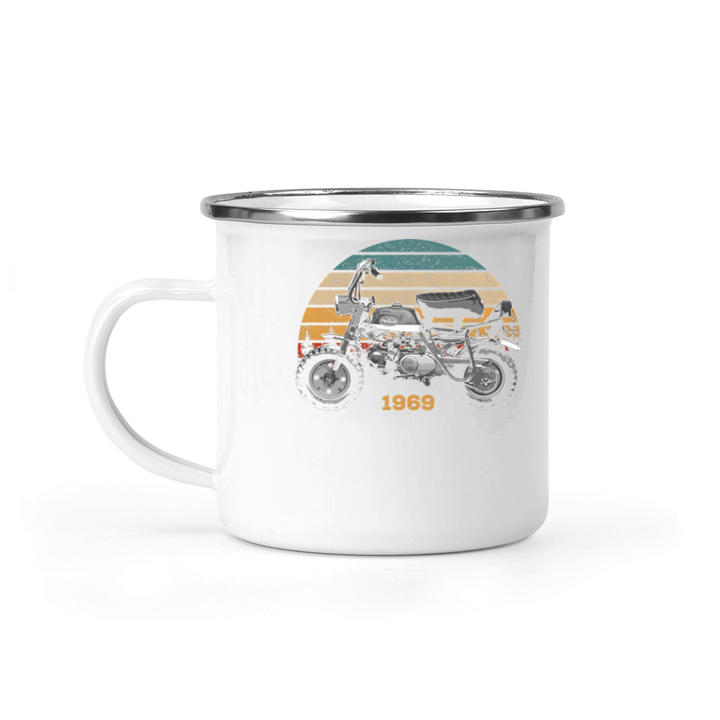 1969 Z50A Monkey Bike Vintage Motorcycle Camping Mug