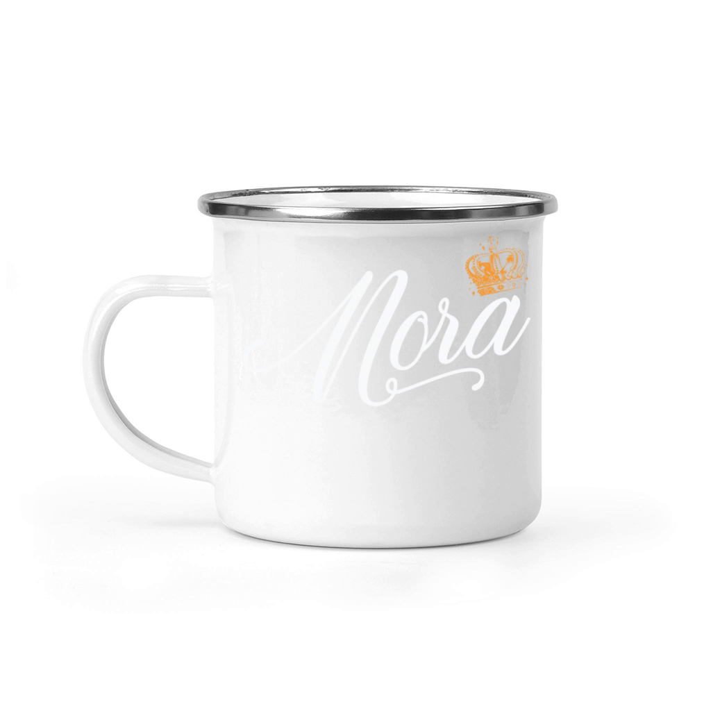 Nora Custom Name for Women Kids Toddlers - Nora Camping Mug