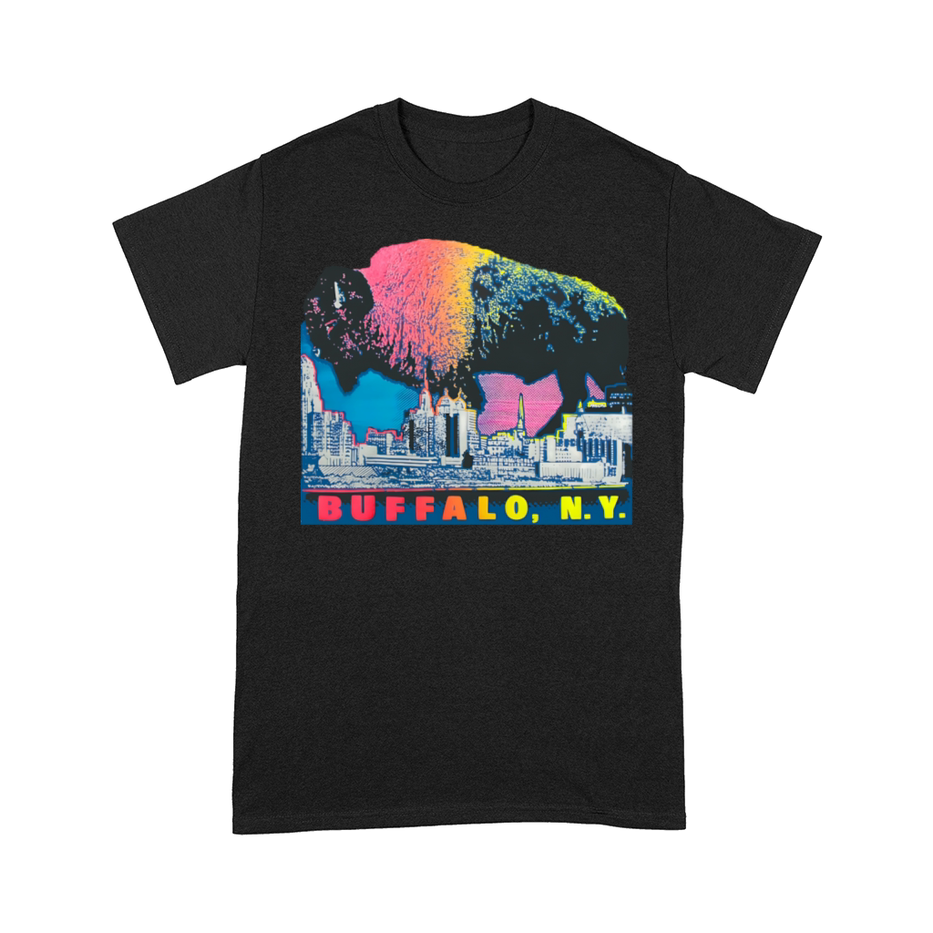 Buffalo NY Skyline Buffalo Comfort T-shirt