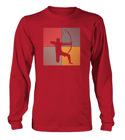 Archer Arrow and bow sports Vintage Archery Long sleeved Unisex
