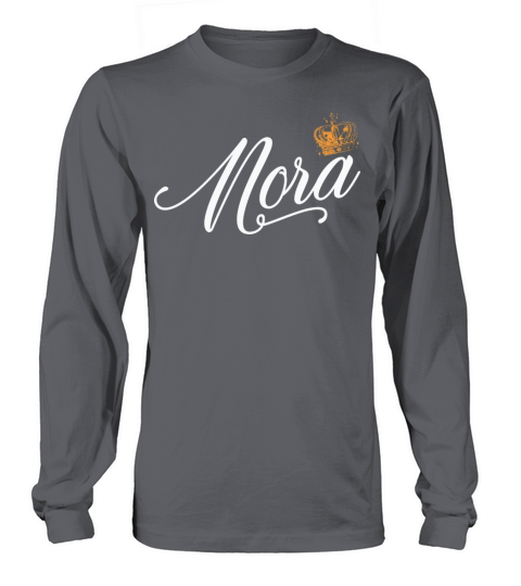Nora Custom Name for Women Kids Toddlers - Nora Long sleeved Unisex