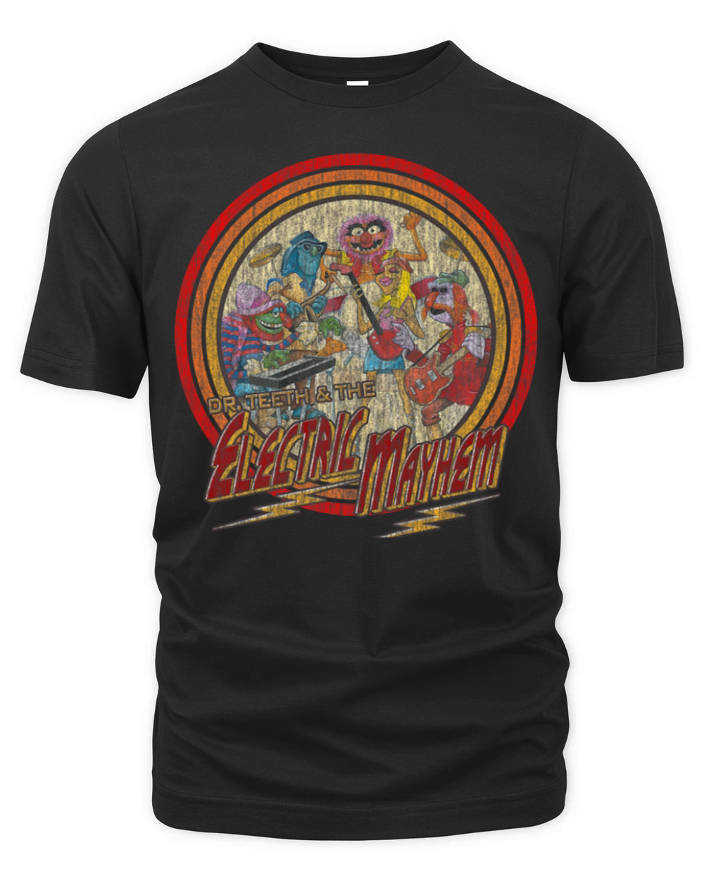 Electric Mayhem Vintage Band Organic Unisex T-shirt
