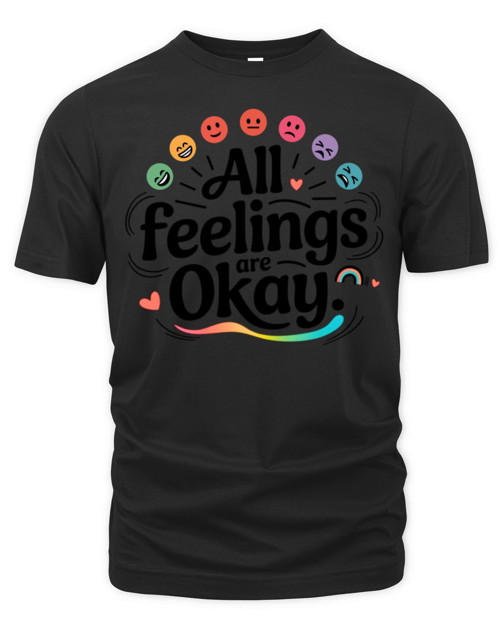 Emotional Well-Being Positive Quote for Therapists Organic Unisex T-shirt