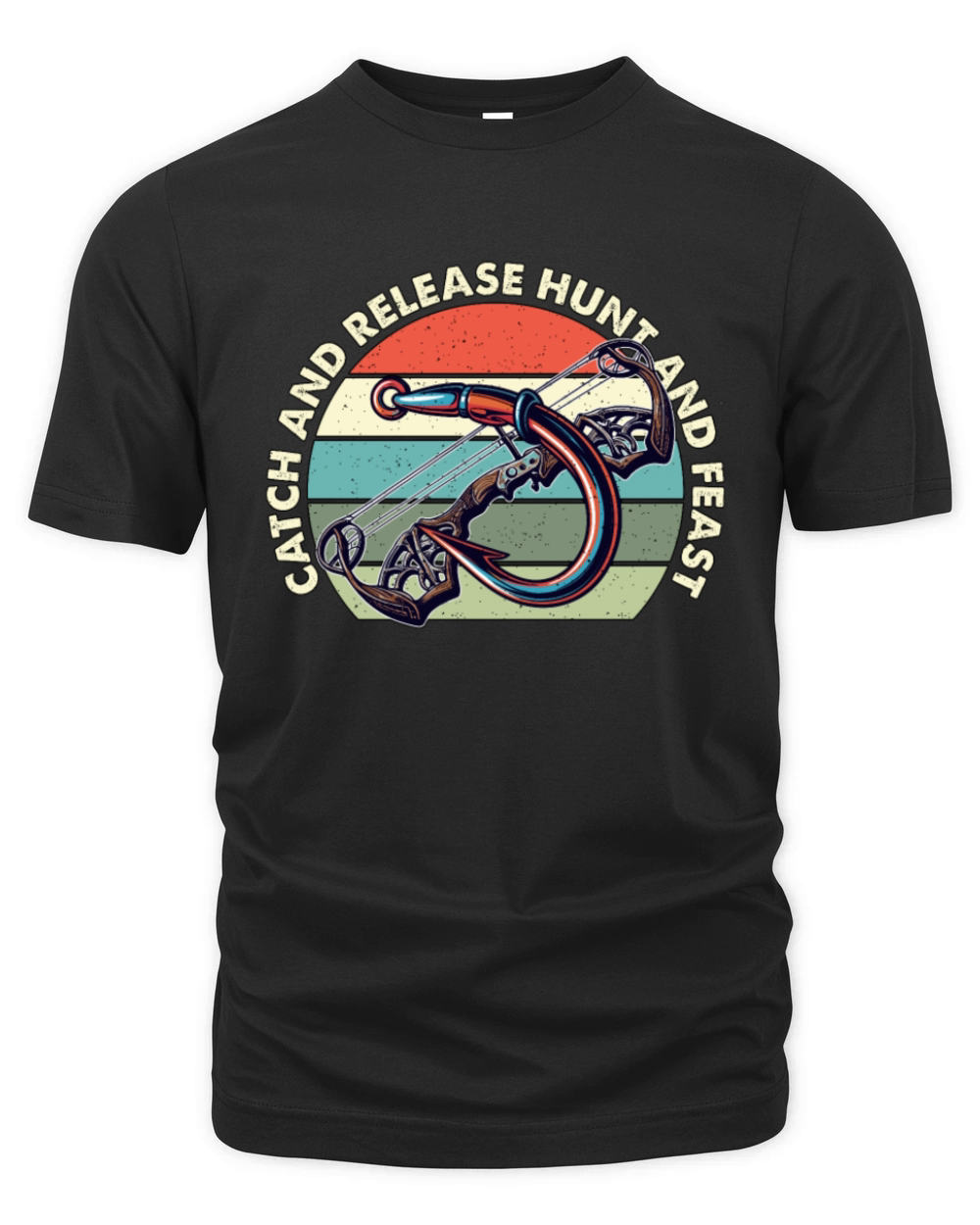 Fishing And Hunting Catch And Release Outdoors Organic Unisex T-shirt