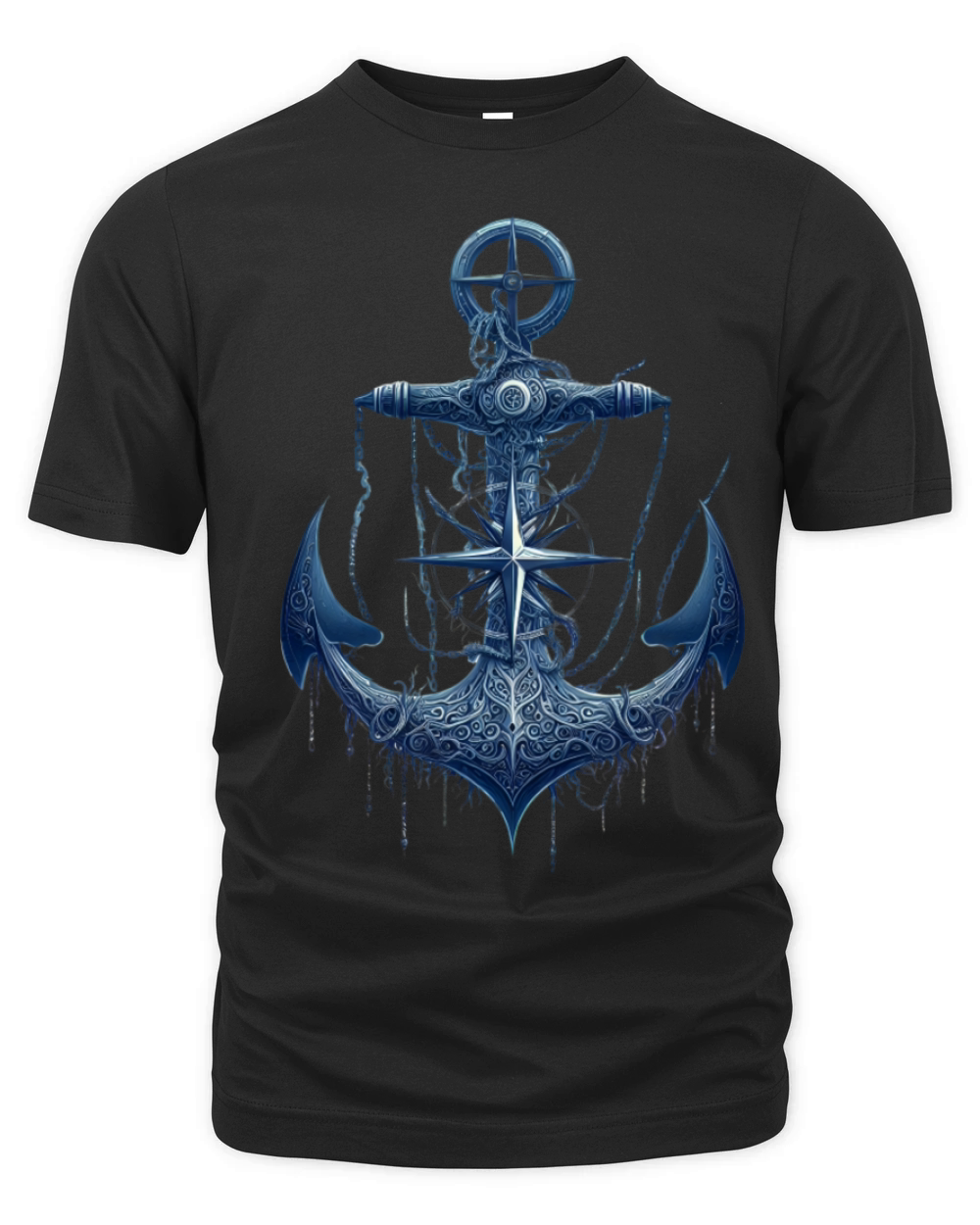 ship anchor Organic Unisex T-shirt