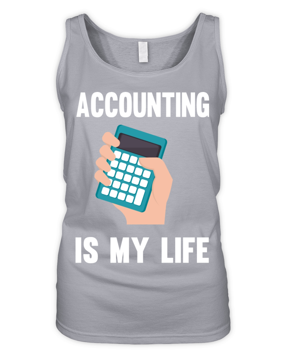 Accounting is my life Organic Women's Tank Top