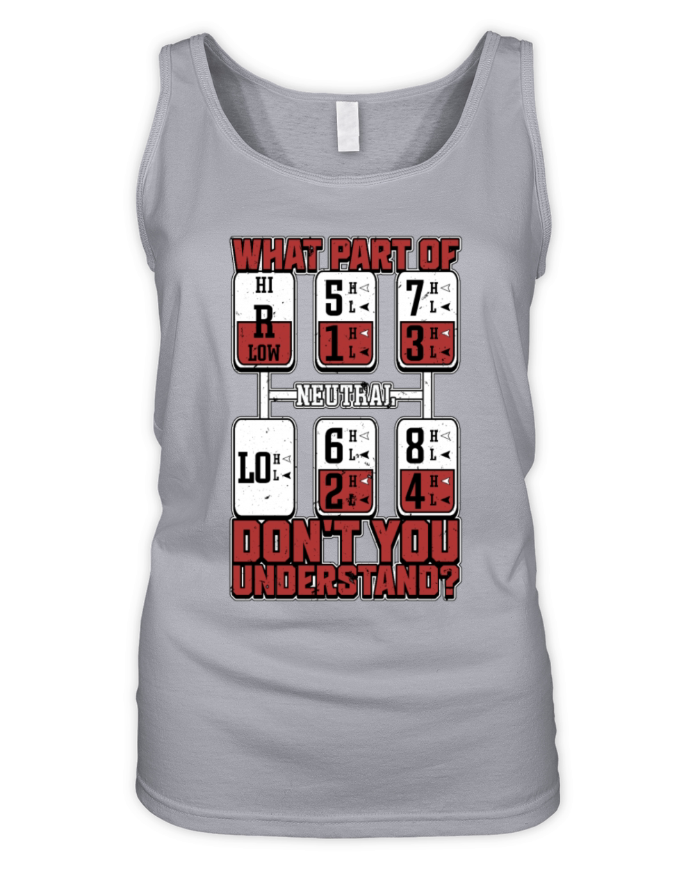 Pickup Truck What Part Of Trucker Off-Road Vehicle Organic Women's Tank Top