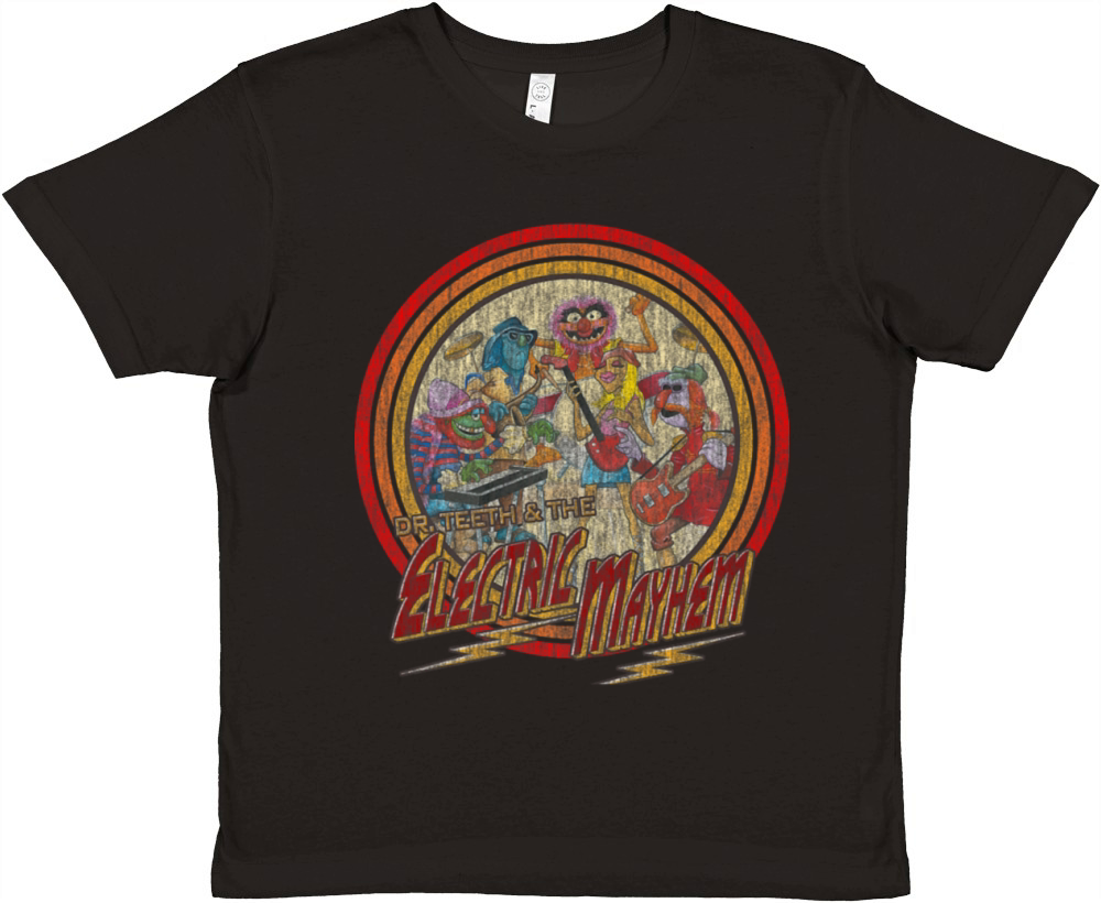 Electric Mayhem Vintage Band Premium Kids Crewneck T-shirt