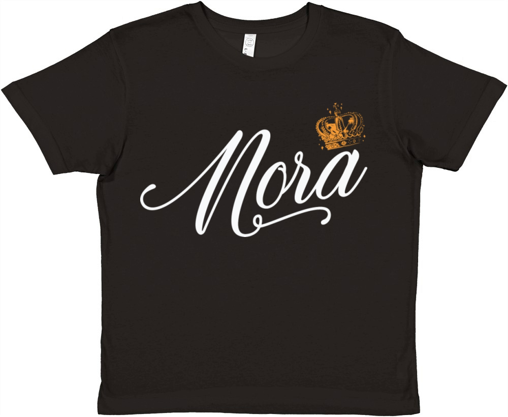 Nora Custom Name for Women Kids Toddlers - Nora Premium Kids Crewneck T-shirt