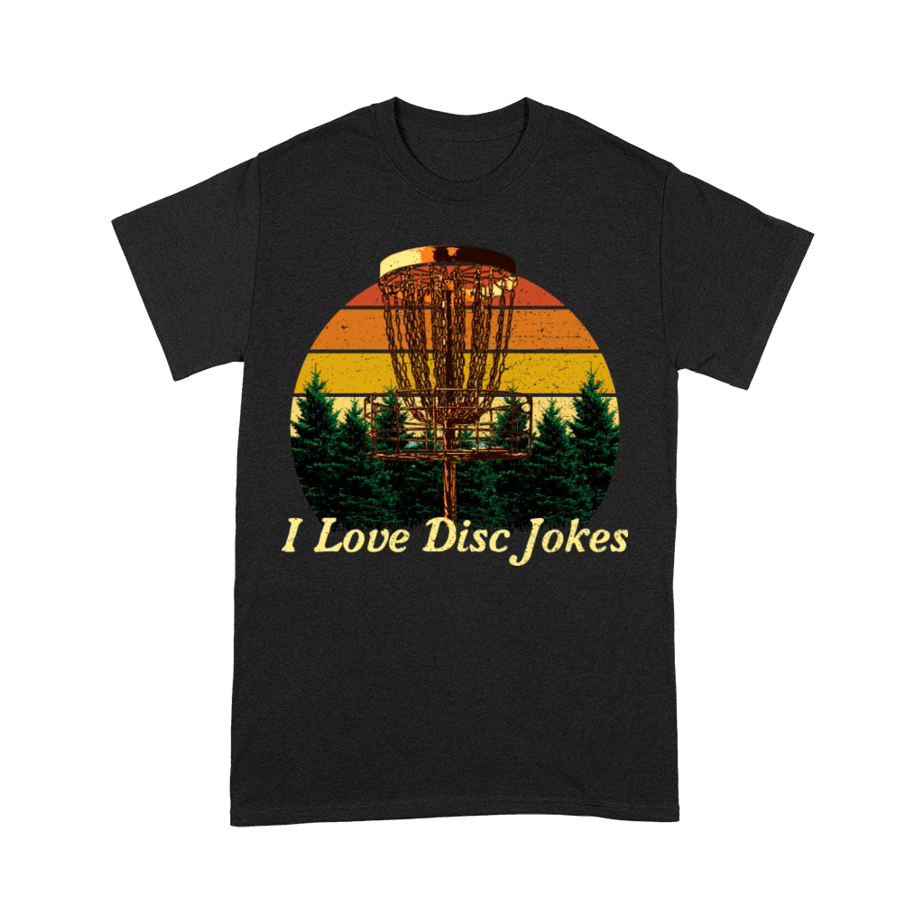 I Love Disc Jokes Funny Disc Golf Humor Golfer Spo Premium T-shirt
