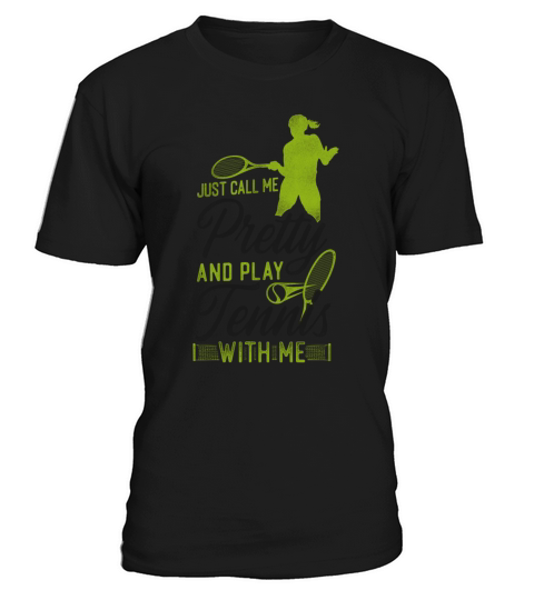 Funny Tennis Player Racket Girl T-Shirt Unisex