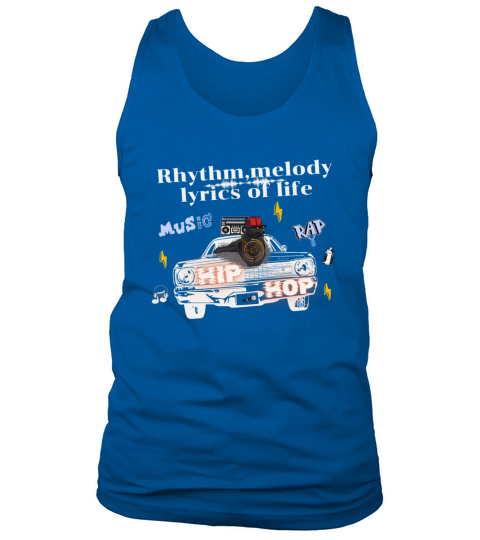 The coolness of hip hop cat Tank Top Unisex