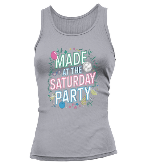 Party vibes - Made at the Saturday Tank top Woman