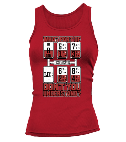 Pickup Truck What Part Of Trucker Off-Road Vehicle Tank top Woman