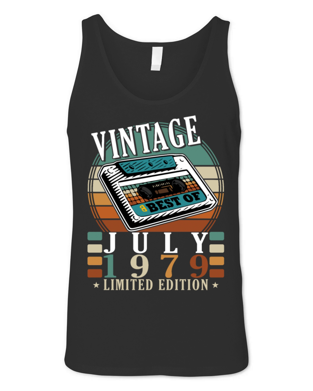 45th birthday 45 years July 1979 Unisex Jersey Tank
