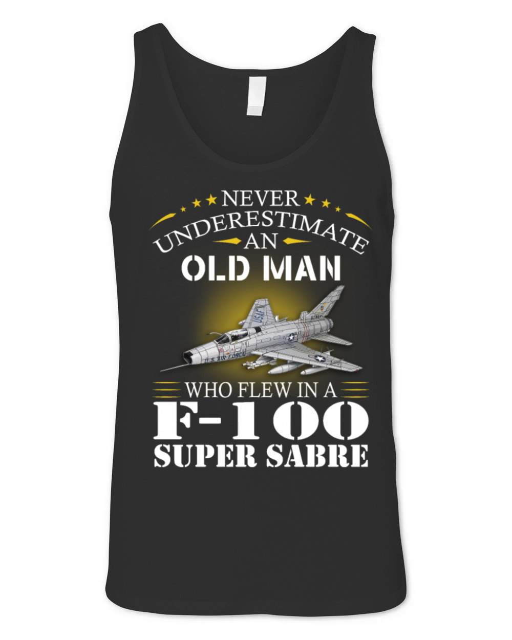 F 100 Super Sabre Unisex Jersey Tank