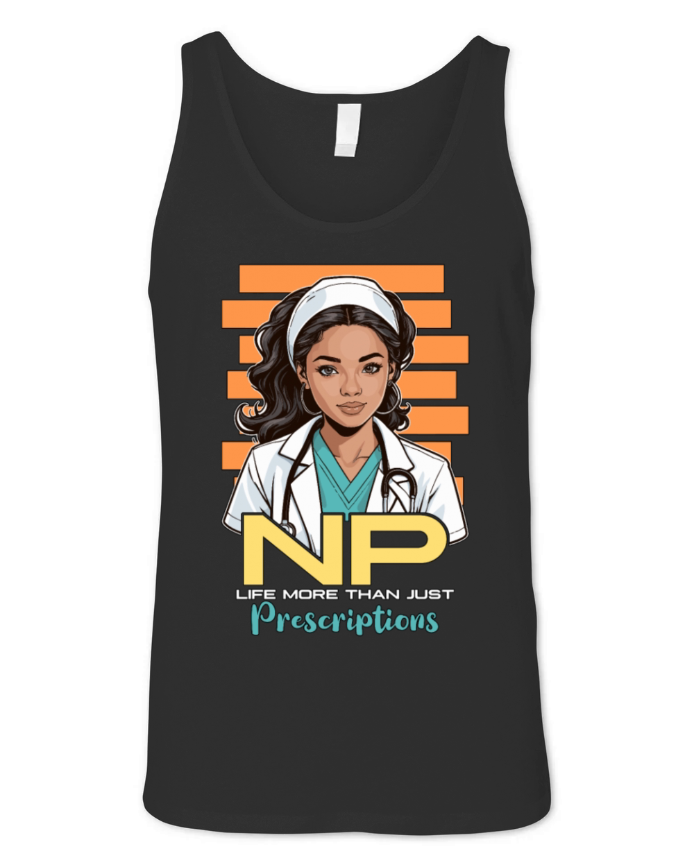 Nurse Practitioner NP Life More Nursing Assistant Unisex Jersey Tank