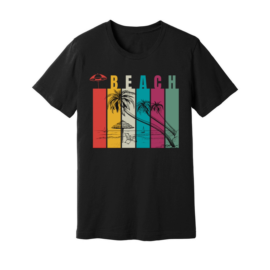 Beach Unisex Jersey Tee