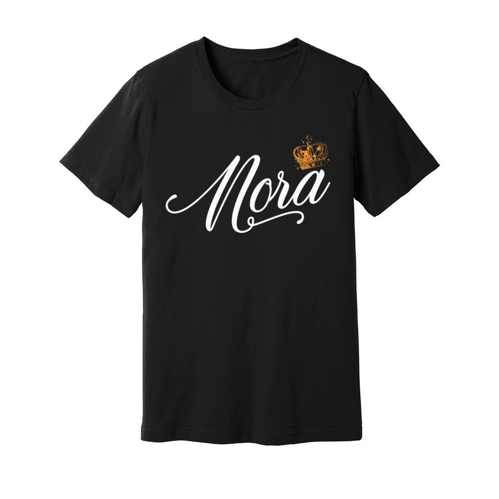 Nora Custom Name for Women Kids Toddlers - Nora Unisex Jersey Tee