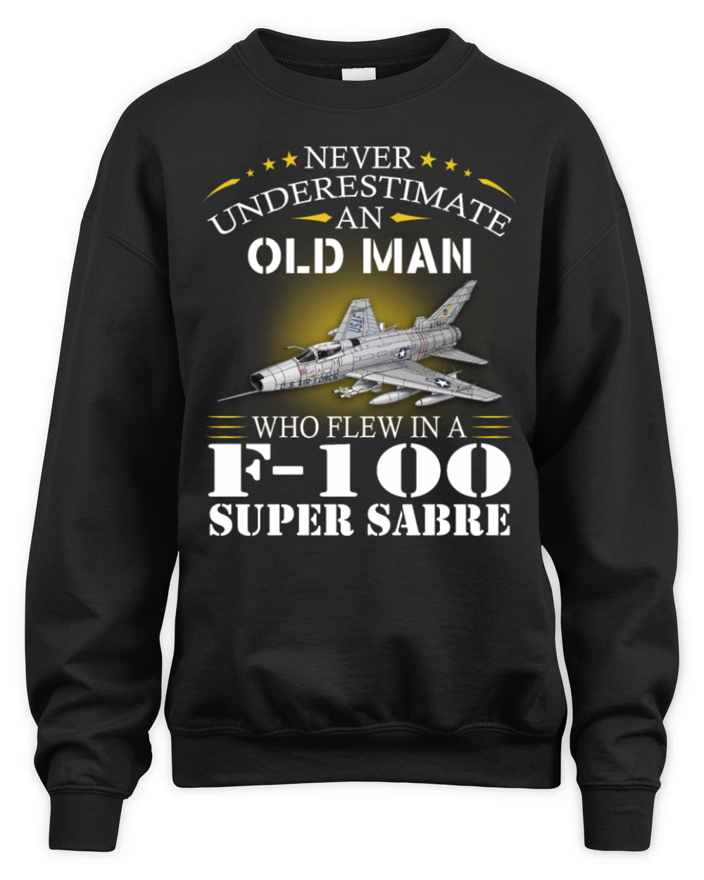 F 100 Super Sabre Unisex Premium Crewneck Sweatshirt