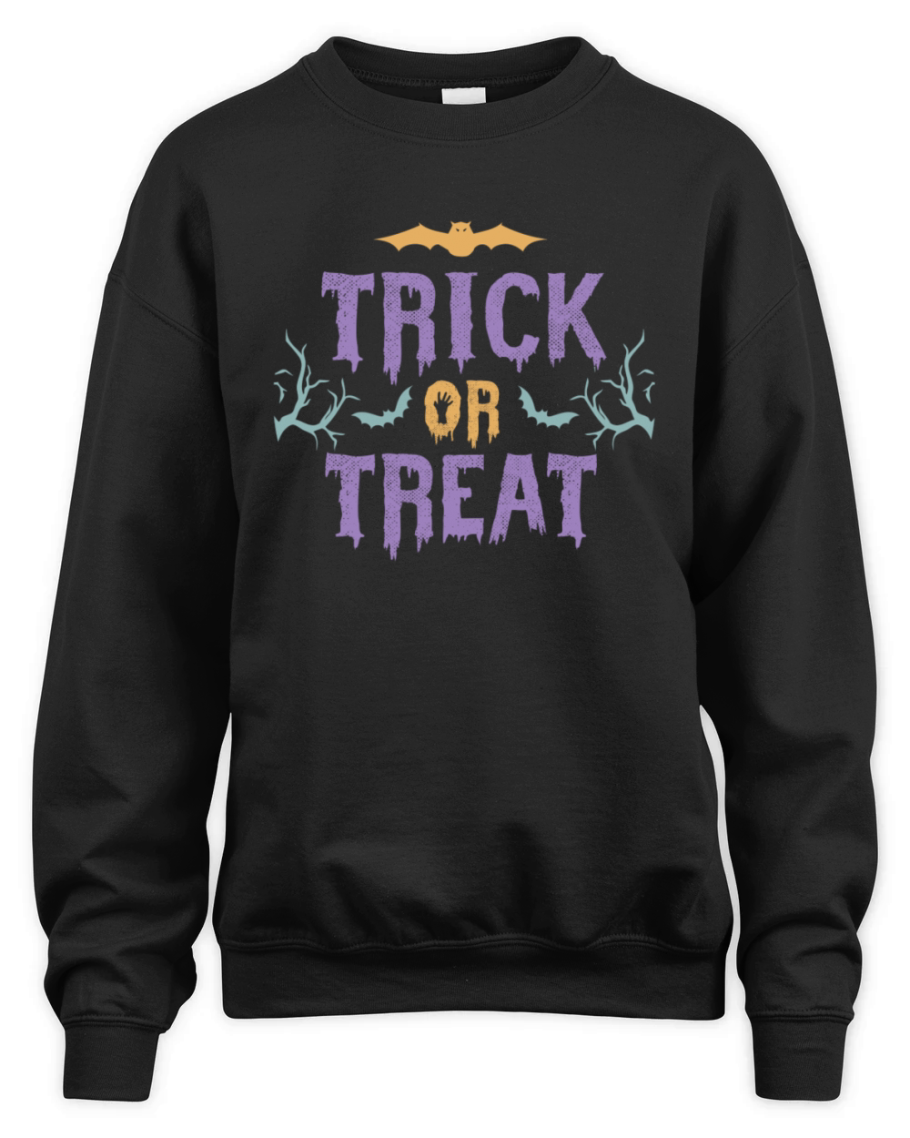 HALLOWEEN TRICK OR TREAT Unisex Premium Crewneck Sweatshirt