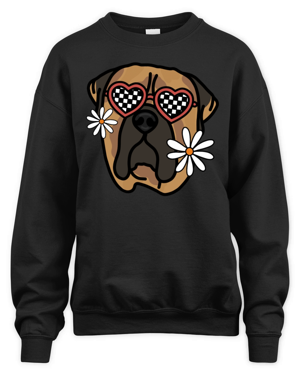 Mastiff Retro Dog Unisex Premium Crewneck Sweatshirt