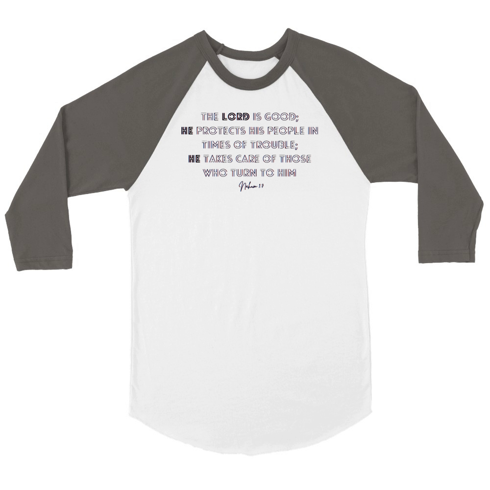 bible quote Unisex ¾ sleeve Raglan T-shirt